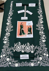 AZURE - 2 PIECE UNSTICED IN DHANAK